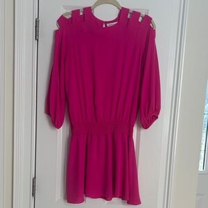 Amanda Uprichard Fuchsia Dress